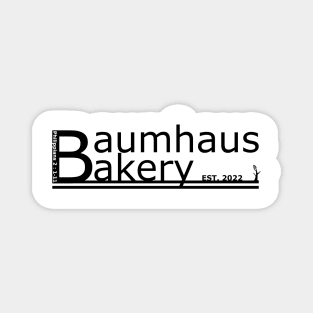 Baumhaus Bakery Logo Black Magnet