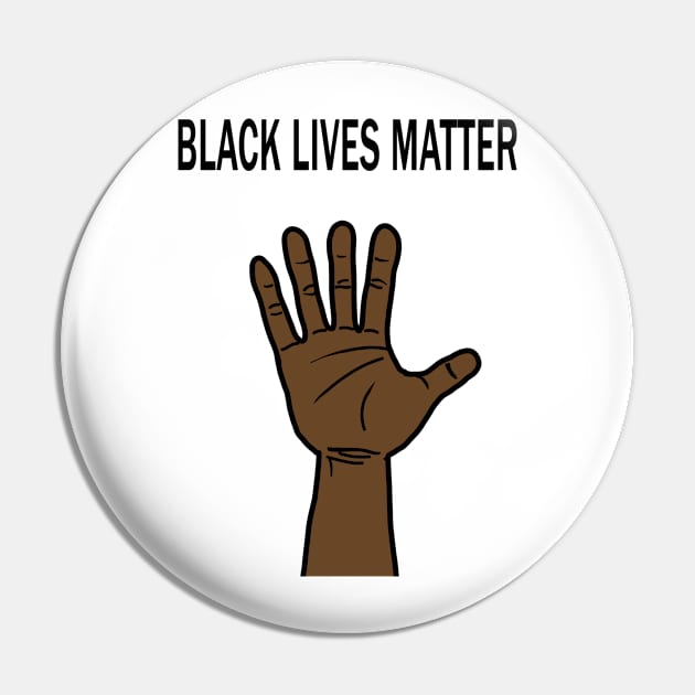 Black Lives Matter Pin by Nalidsa