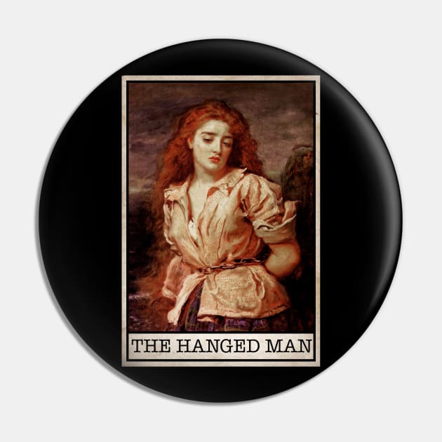 The Hanged Man Tarot Pin by Gwraggedann