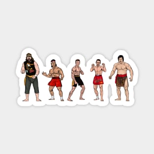 Top Kumite Fighters Magnet