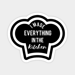 Cooking Hobby - Chef Magnet