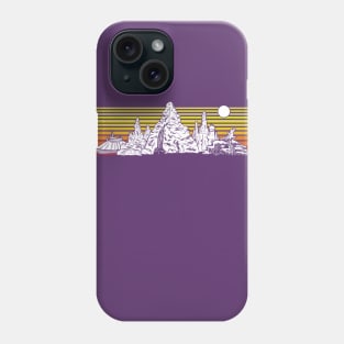 Retro Mountain Stripes Phone Case