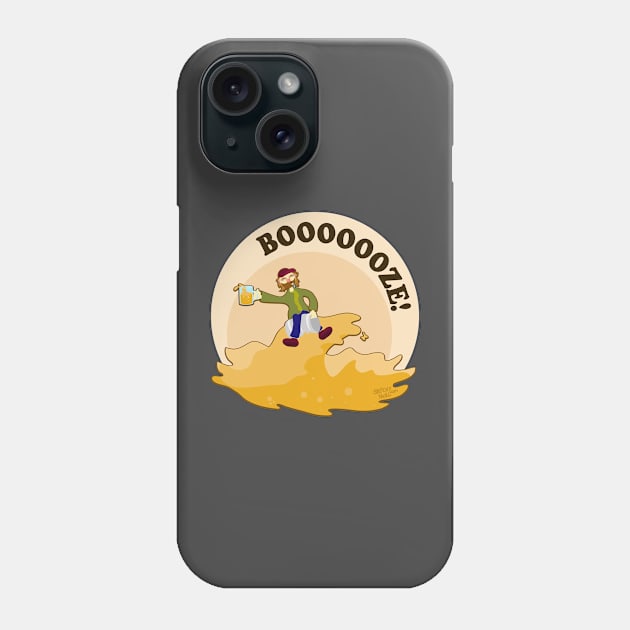 Booze Phone Case by dinoneill