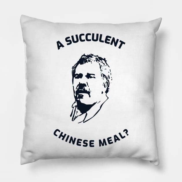 succulent chinese meal, a succulent chinese meal, this is democracy manifest, democracy manifest Pillow by Thunder Biscuit