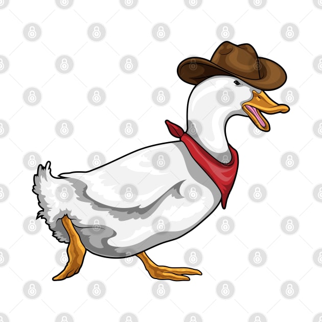 Duck Cowboy Cowboy hat by Markus Schnabel