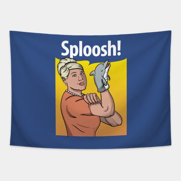 Sploosh Tapestry by LegendaryPhoenix