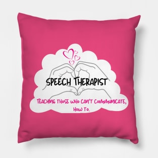 Speech Therapist Pillow