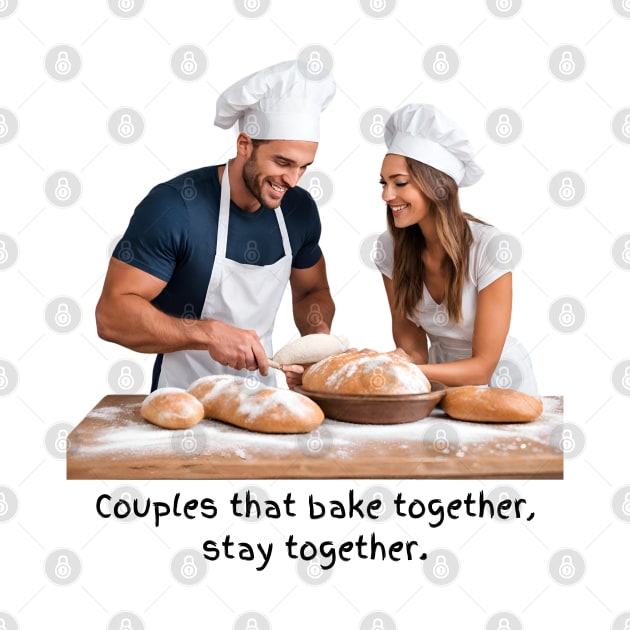 Couples that Bake Together, Stay Together by Doodle and Things