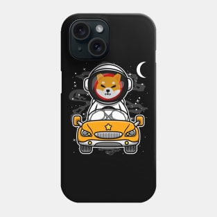 Astronaut Car Shiba Inu Coin To The Moon Crypto Token Shib Army Cryptocurrency Wallet HODL Birthday Gift For Men Women Phone Case