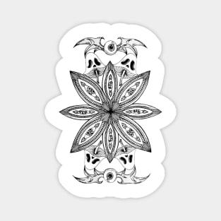 Spooky Mandala Magnet