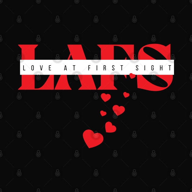 White and Red Love at First Sight Design by Praizes