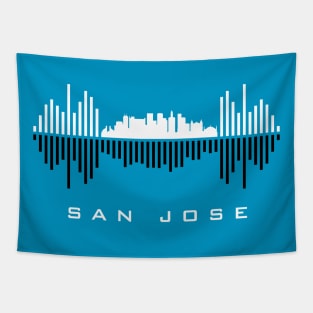 San Jose City Soundwave Tapestry