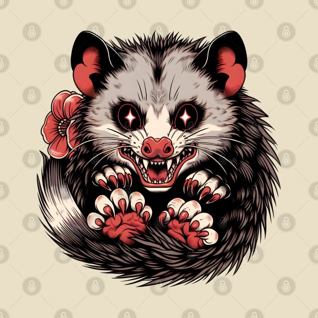 Anxiety possum by Japanese Fever