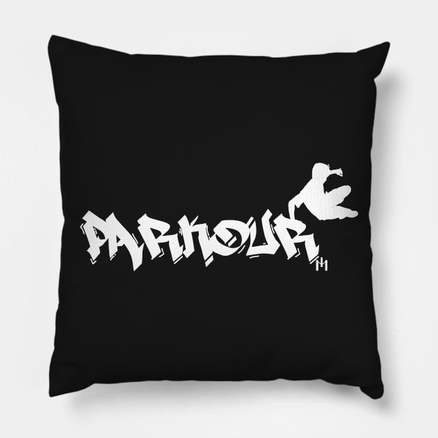 Parkour - urban 3 Pillow by MIDesign