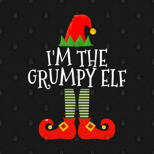 I'm The Grumpy Elf Matching Family Group Christmas by amitsurti