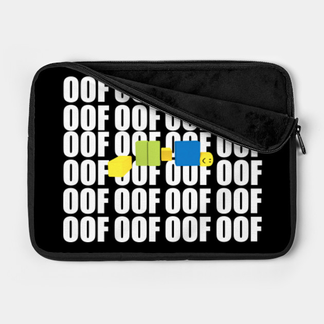 Roblox Oof Meme Funny Noob Gamer Gifts Idea Roblox Laptop Case - roblox oof gaming noob iphone case cover by smoothnoob