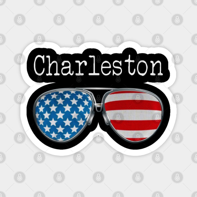 AMERICA PILOT GLASSES CHARLESTON Magnet by SAMELVES