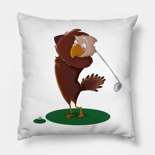 Golf Eagle Pillow