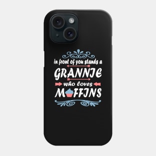 Grandma Muffins Baking Birthday Muffin Gift Phone Case