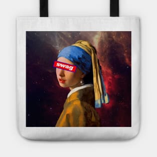 girl in space Tote