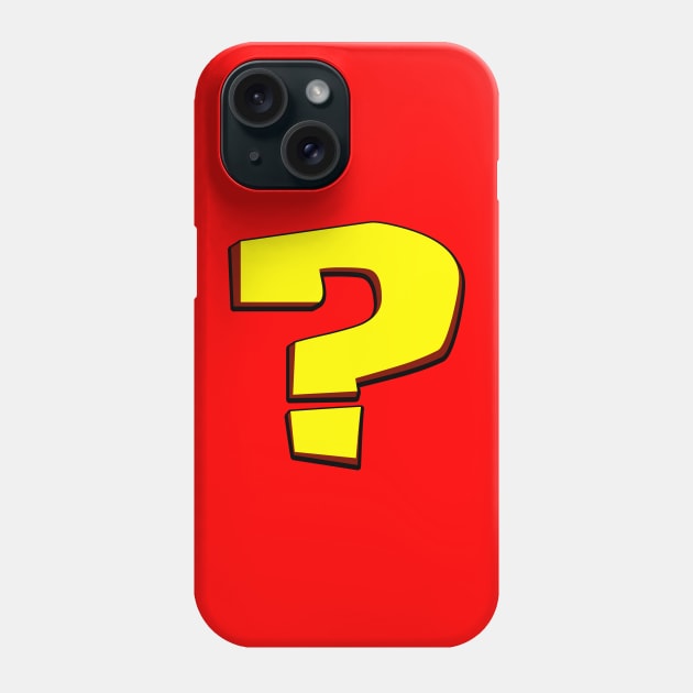 Question Mark?  Are you a Joker?  Or Beyond Understanding? Phone Case by SolarCross