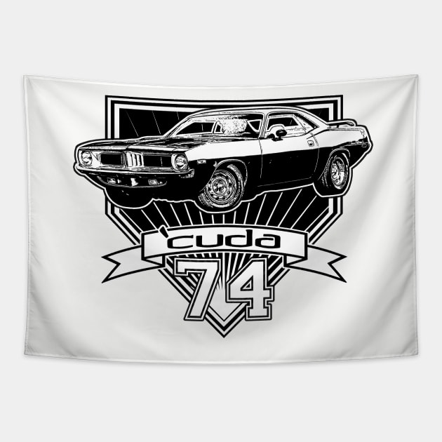 1974 Cuda Tapestry by CoolCarVideos