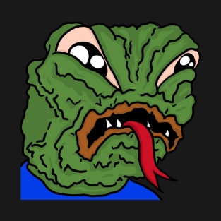 FeelsKckMan disgusted hissing pepe T-Shirt