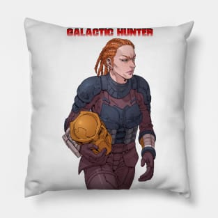 Galactic Game Hunter Pillow