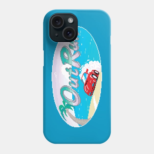 Outrun Logo Phone Case by GraphicGibbon