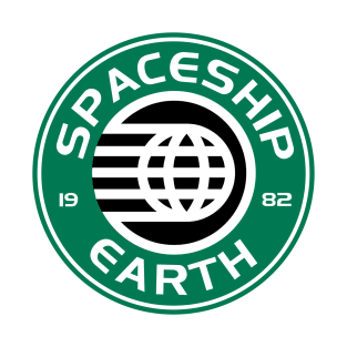 Spaceship Starbucks T-Shirt