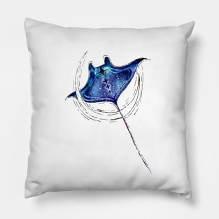 Flying to the moon Pillow