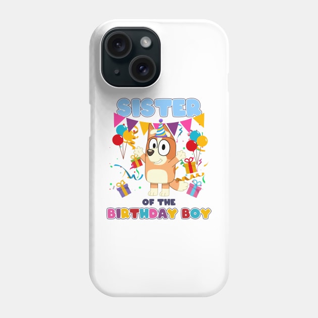 Bluey and Bingo sis Phone Case by Justine Nolanz