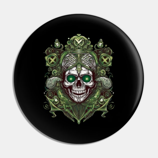 Mystical skull with glowing eyes dark gothic themed Pin by The-Dark-King