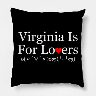 Virginia is for lovers - ideal version Pillow