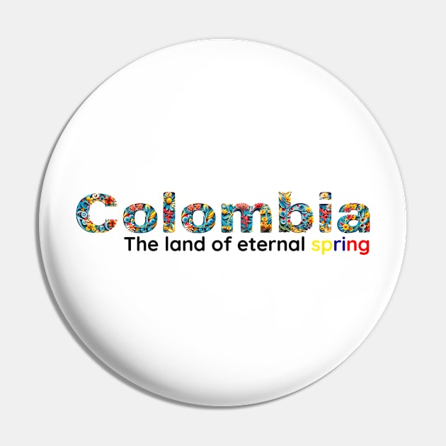 Colombia, the land of eternal spring, where the flowers never die Pin by hummingbird_23