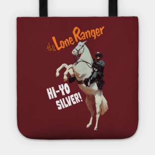 The Lone Ranger - Hi Yo Silver - Clayton Moore - 40s Tv Western Tote