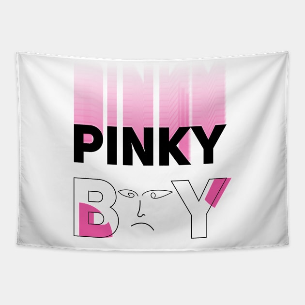 PINKY BOY Tapestry by Aloenalone