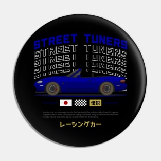 Tuner Blue NB Miata Roadster JDM Pin