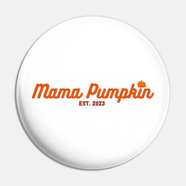 Mama Pumpkin Pin by BellyBlossom