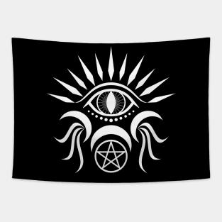 Cat's Eye Talisman Tapestry