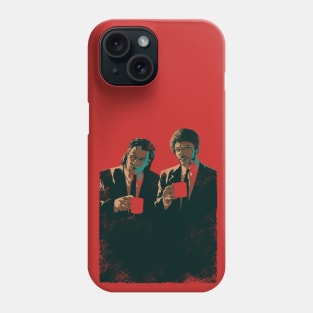 Pulp Fiction Art Print Phone Case