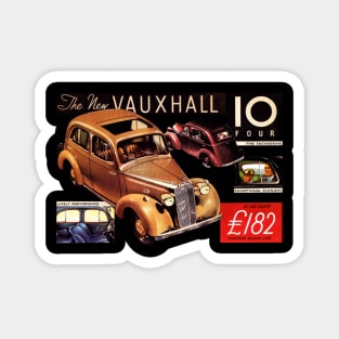 Classic Vintage Vauxhall 10 Four Motor Car Motormaniac Magnet