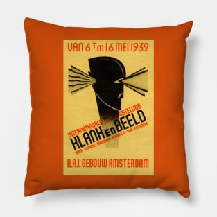 1932 Dutch Sound and Image Expo Pillow