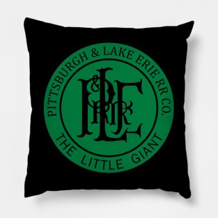 Vintage Pittsburgh and Lake Erie Railroad Pillow