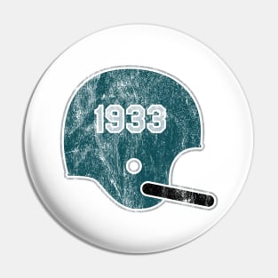 Philadelphia Eagles Year Founded Vintage Helmet Pin