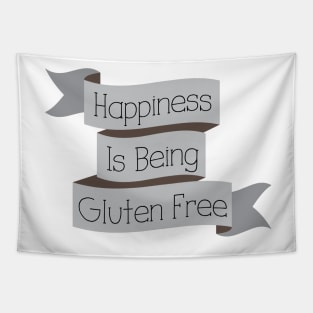 Happiness Is Being Gluten Free Tapestry