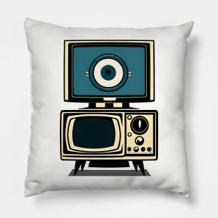 Brainwash Television Pillow