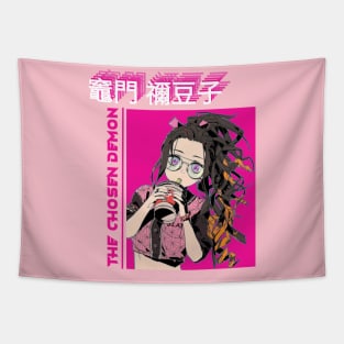 Nezuko T-shirt Tapestry