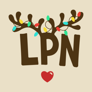 LPN Nurse Christmas T-Shirt