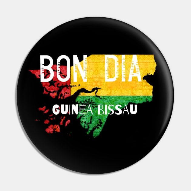 Guinea Bissau - Bon Dia Pin by Tony Cisse Art Originals